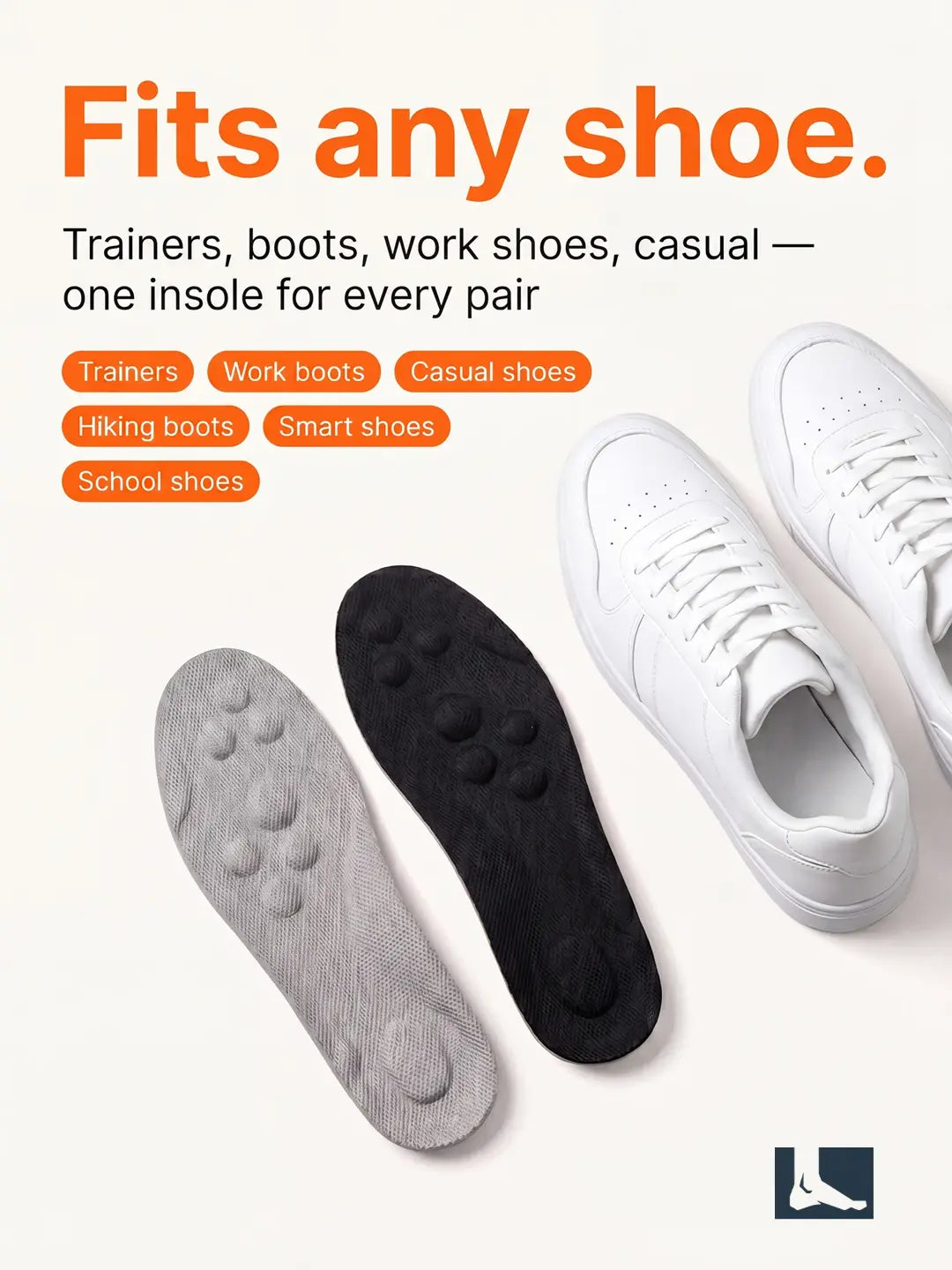 Grounded Insoles — Sensory Node Support for Natural Foot Movement