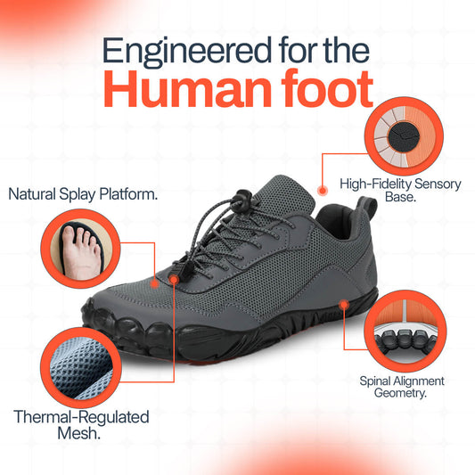 Barefoot Shoes — Wide Toe Box | Zero Drop | 4mm Sole