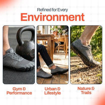 Barefoot Shoes — Wide Toe Box | Zero Drop | 4mm Sole
