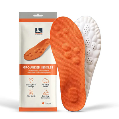 Grounded Insoles — Sensory Node Support for Natural Foot Movement