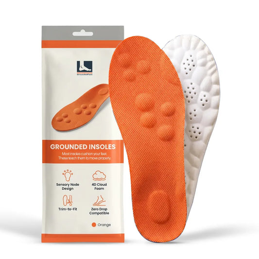 Grounded Insoles — Sensory Node Support for Natural Foot Movement