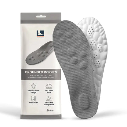 Grounded Insoles — Sensory Node Support for Natural Foot Movement