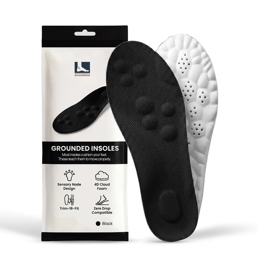 Grounded Insoles — Sensory Node Support for Natural Foot Movement