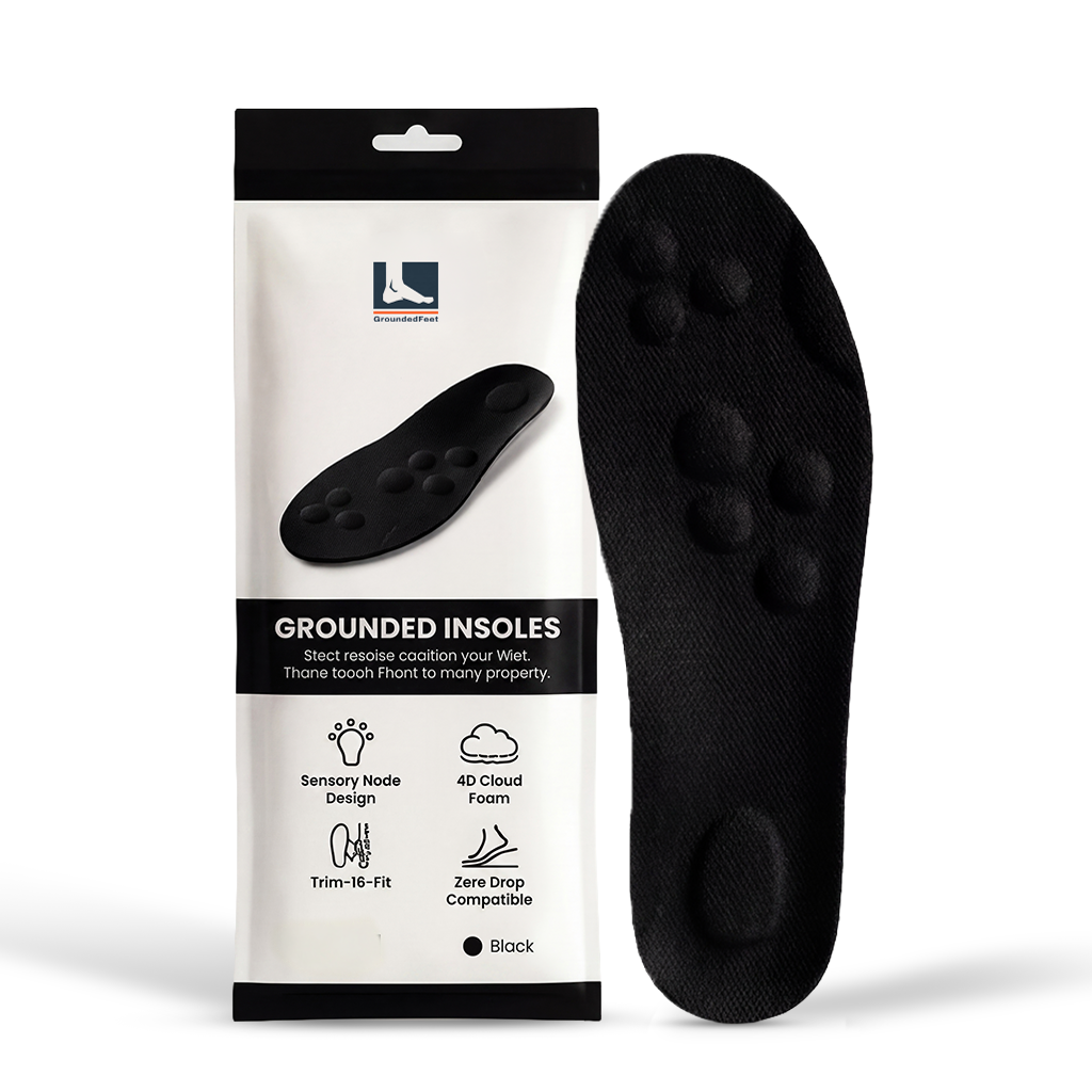 Grounded Insoles — Sensory Node Support for Natural Foot Movement