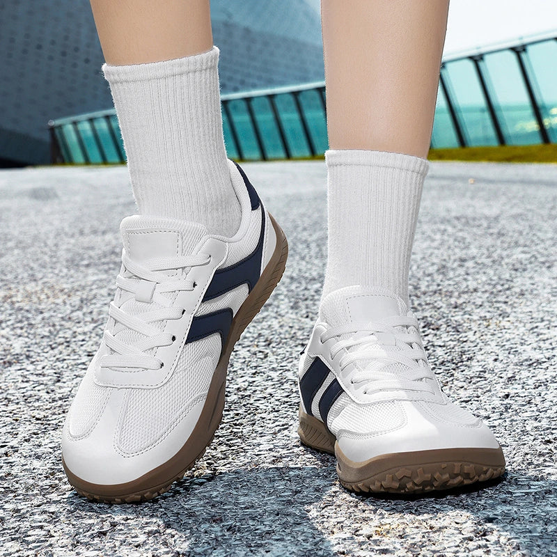 Casual Barefoot Trainers for Men & Women – Wide Toe Box, Zero Drop, Breathable Mesh